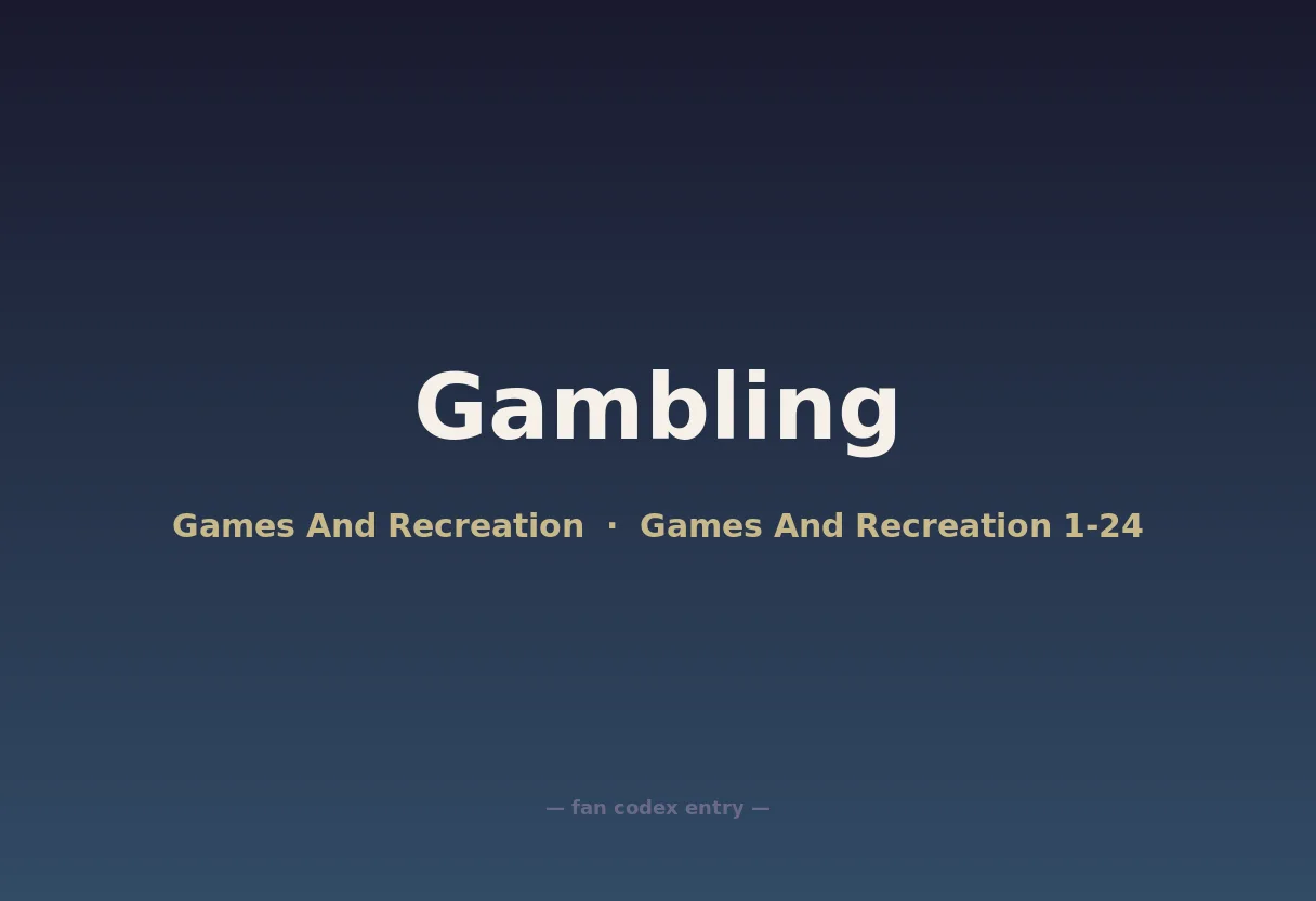 Gambling