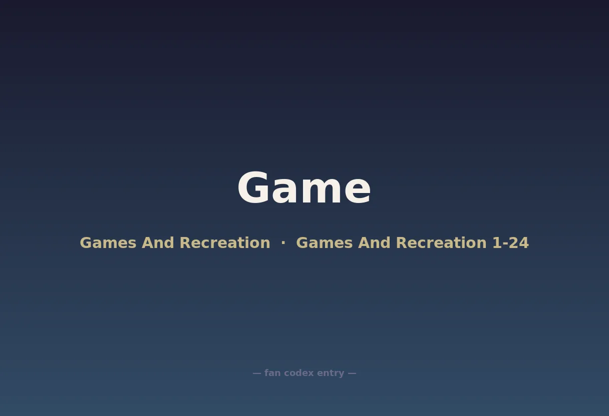 Game