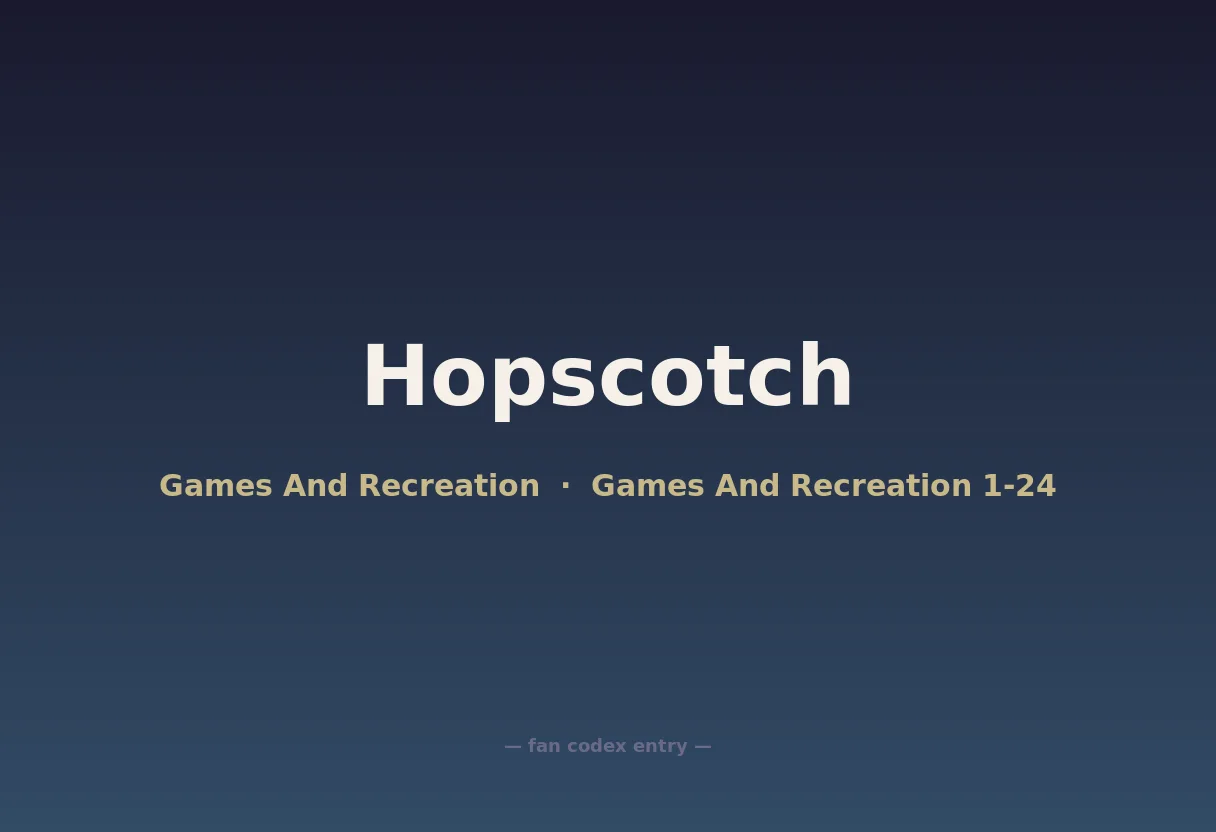 Hopscotch