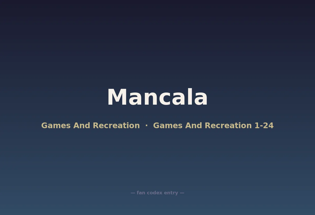 Mancala