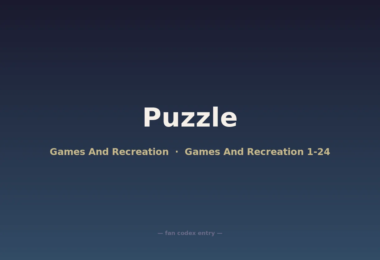 Puzzle